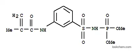 N-{3-[(ジメトキシホスホリル)スルファモイル]フェニル}-2-メチルプロパ-2-エンアミド