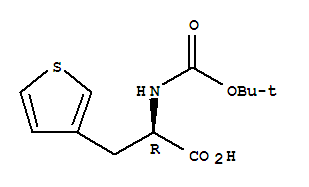 (αR)-α-[[(1,1-Dimethylethoxy)carbonyl]amino]-3-thiophenepropanoicacid