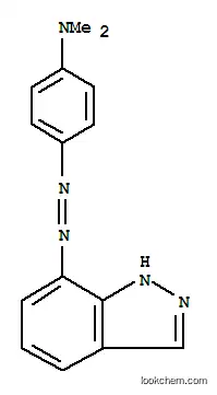 1H-인다졸, 7-((p-(디메틸아미노)페닐)아조)-
