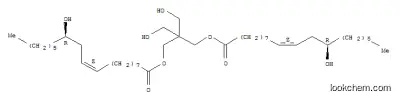 ビス[(9Z,12R)-12-ヒドロキシ-9-オクタデセン酸]2,2-ビス(ヒドロキシメチル)-1,3-プロパンジイル