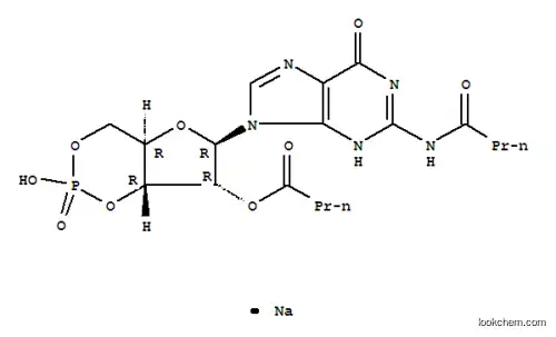 N2,2'-O-디부티릴구아노신 3':5'-고리형 모노포스페이트 나트륨 염
