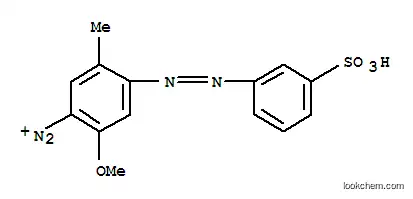 2-メトキシ-5-メチル-4-[(3-スルホフェニル)アゾ]ベンゼンジアゾニウム
