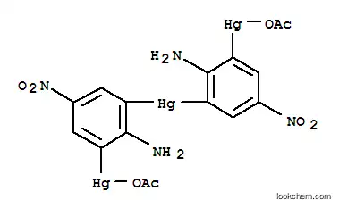 비스[2-아미노-3-아세톡시수은(II)-5-니트로페닐]수은(II)