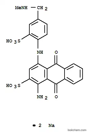 1-アミノ-9,10-ジヒドロ-4-[[4-[(メチルアミノ)メチル]-2-(ソジオスルホ)フェニル]アミノ]-9,10-ジオキソ-2-アントラセンスルホン酸ナトリウム
