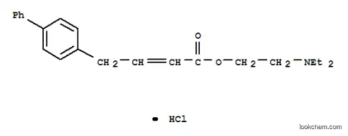 4,4-바이페닐크로톤산 2-(디에틸아미노)에틸 에스테르 염산염