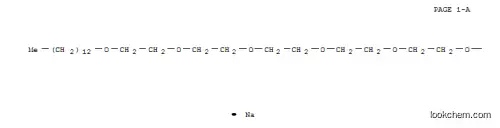 인산비스(3,6,9,12,15-펜타옥사옥타코산-1-일)=나트륨에스테르염