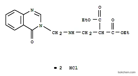 디에틸 2-[[(4-옥소퀴나졸린-3-일)메틸아미노]메틸]프로판디오에이트 디히드로클로라이드