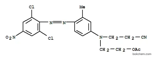 3-[(2-アセトキシエチル)[4-[(2,6-ジクロロ-4-ニトロフェニル)アゾ]-3-メチルフェニル]アミノ]プロパンニトリル