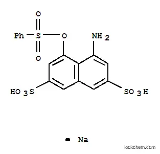 수소 나트륨 4-아미노-5-[(페닐술포닐)옥시]나프탈렌-2,7-디술포네이트