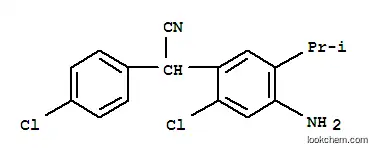 (4-아미노-2-클로로-5-이소프로필페닐)(4-클로로페닐)아세토니트릴