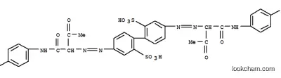 4,4′-ビス[[1-[[(4-メトキシフェニル)アミノ]カルボニル]-2-オキソプロピル]アゾ][1,1′-ビフェニル]-2,2′-ジスルホン酸