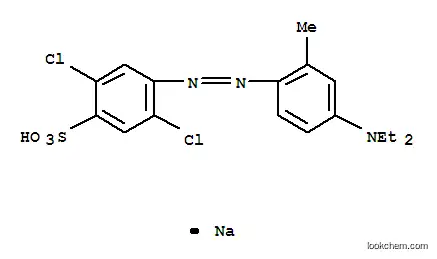 나트륨 2,5-디클로로-4-[[4-(디에틸아미노)-o-톨릴]아조]벤젠설포네이트