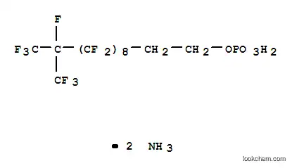 りん酸ジアンモニウム3,3,4,4,5,5,6,6,7,7,8,8,9,9,10,10,11,12,12,12-イコサフルオロ-11-(トリフルオロメチル)ドデシル