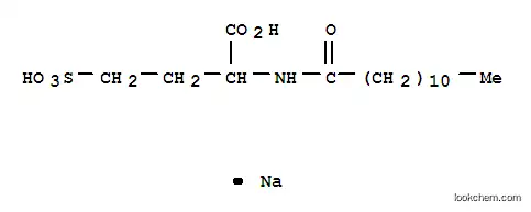 나트륨 수소 2-[(1-옥소도데실)아미노]-4-술포네이토부티레이트