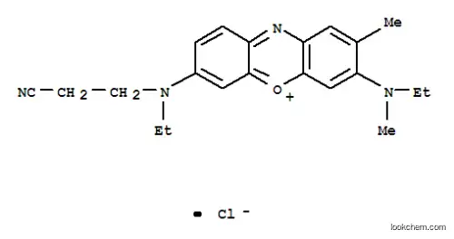 7-[(2-シアノエチル)エチルアミノ]-3-(エチルメチルアミノ)-2-メチルフェノキサジン-5-イウム?クロリド
