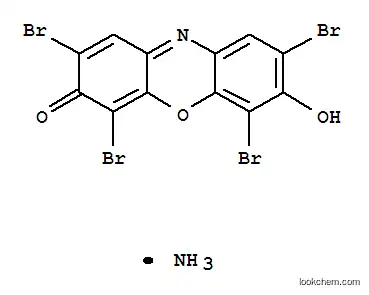 3H-페녹사진-3-온, 2,4,6,8-테트라브로모-7-하이드록시-, 암모늄염