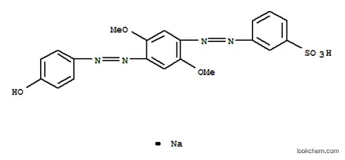 3-[[4-[(4-히드록시페닐)아조]-2,5-디메톡시페닐]아조]벤젠술폰산나트륨염