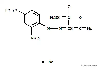 나트륨 3- 니트로 -4-[[1- (페닐 카르 바 모일) 아세토 닐] 아조] 벤젠 술포 네이트