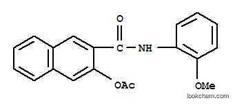 3-アセチルオキシ-N-(2-メトキシフェニル)-2-ナフタレンカルボアミド