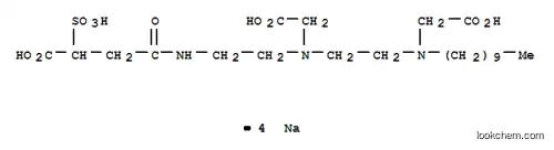 4-[[2-[(카르복시메틸)[2-[(카르복시메틸)데실아미노]에틸]아미노]에틸]아미노]-4-옥소-2-술포부탄산 사나트륨염