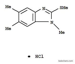 1,5,6-트리메틸-2-메틸설파닐-벤조이미다졸 염산염