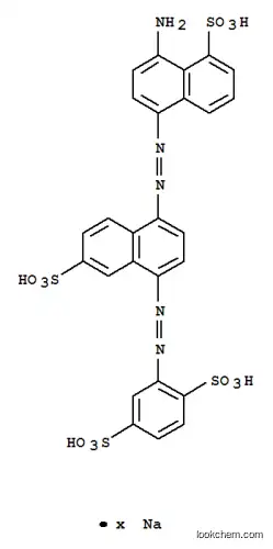2-[[4-[(4-アミノ-5-スルホ-1-ナフタレニル)アゾ]-7-スルホ-1-ナフタレニル]アゾ]-1,4-ベンゼンジスルホン酸/ナトリウム