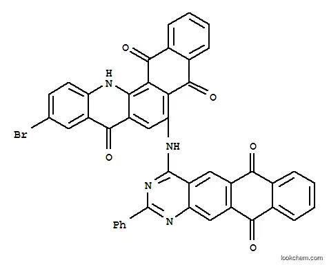 10-ブロモ-6-[[(6,11-ジヒドロ-6,11-ジオキソ-2-フェニルナフト[2,3-g]キナゾリン)-4-イル]アミノ]ナフト[2,3-c]アクリジン-5,8,14(13H)-トリオン