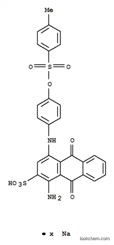 1-アミノ-4-[[4-[[(4-メチルフェニル)スルホニル]オキシ]フェニル]アミノ]-9,10-ジヒドロ-9,10-ジオキソ-2-アントラセンスルホン酸/ナトリウム,(1:x)