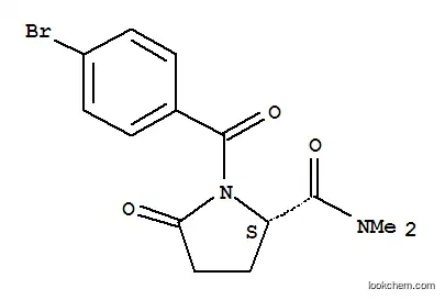 (S)-1-(4-브로모벤조일)-N,N-디메틸-5-옥소피롤리딘-2-카르복스아미드