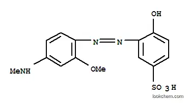 4- 히드 록시 -3-[[2- 메 톡시 -4- (N- 메틸 아미노) 페닐] 아조] 벤젠 술폰산