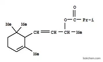 2-メチルプロパン酸1-メチル-3-(2,6,6-トリメチル-2-シクロヘキセン-1-イル)-2-プロペニル