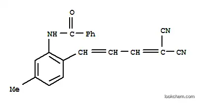 N-[2-(4,4-ジシアノ-1,3-ブタジエニル)-5-メチルフェニル]ベンズアミド