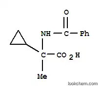 시클로프로판아세트산, -alpha–benzamido–alpha–methyl- (6CI)