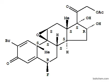 21-アセトキシ-2-ブロモ-6β-フルオロ-16α,17-ジヒドロキシ-9β,11β-エポキシプレグナ-1,4-ジエン-3,20-ジオン