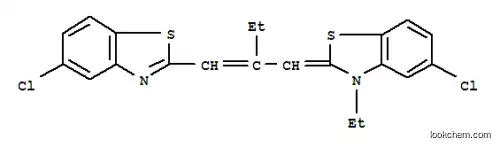 5-クロロ-2-[2-[(5-クロロ-2-ベンゾチアゾリル)メチレン]ブチリデン]-3-エチル-2,3-ジヒドロベンゾチアゾール