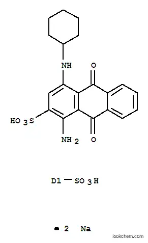 이나트륨 1-아미노-4-(시클로헥실아미노)-9,10-디히드로-9,10-디옥소안트라센디술포네이트