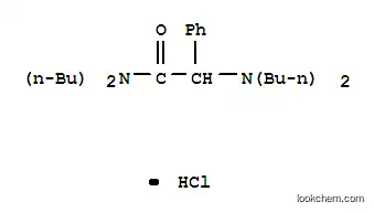 N, N- 디 부틸 -2- (디 부틸 아미노) -2- 페닐-아세트 아미드 히드로 클로라이드