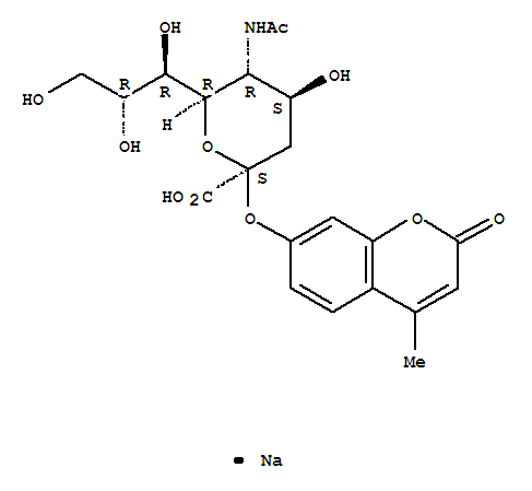 (4-Methylumbelliferyl)-N-acetyl-α-D-neuraminicacidsodiumsalt