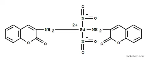 팔라듐(II),BIS(2-OXO-2H-1-BENZOPYRAN-3-YLAMMINE)DINITRO-,(Z)