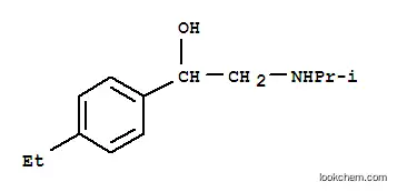 벤질 알코올, p-에틸-알파-[(이소프로필아미노)메틸]-(8CI)