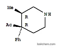 케톤, 메틸 3-메틸-4-페닐-4-피페리딜, 시스-(-(8CI)