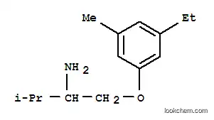 프로필 아민, 1-[[(5- 에틸 -m- 톨릴) 옥시] 메틸] -2- 메틸-(8Cl)