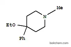 피페리딘, 4-에톡시-1-메틸-4-페닐-(8CI)