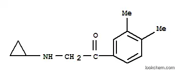 에타논, 2-(사이클로프로필아미노)-1-(3,4-디메틸페닐)-(9CI)