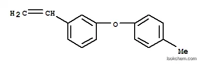 벤젠, 1-에테닐-3-(4-메틸페녹시)-(9CI)