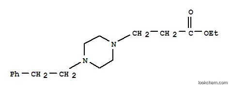 ETHYL 3- (4-PHENETHYLPIPERAZINO) 프로 파노 에이트