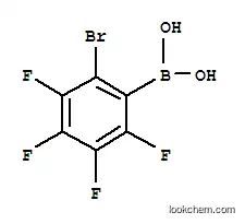 2-브로모-3,4,5,6-테트라플루오로페닐보론산