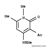 3-아세틸-1,6-디메틸-4-(메틸아미노)-2-피리돈