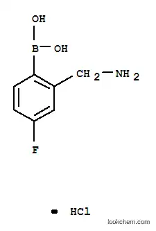 2-아미노메틸-4-플루오로페닐보론산, HCL