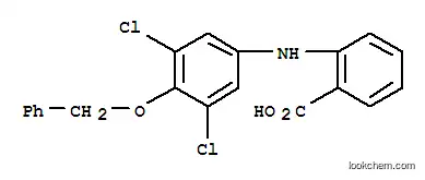 벤조산, 2-[[3,5-디클로로-4-(페닐메톡시)페닐]아미노]-
